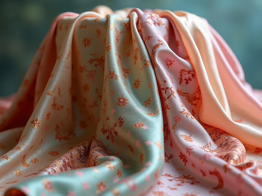 Silk fabric bundle